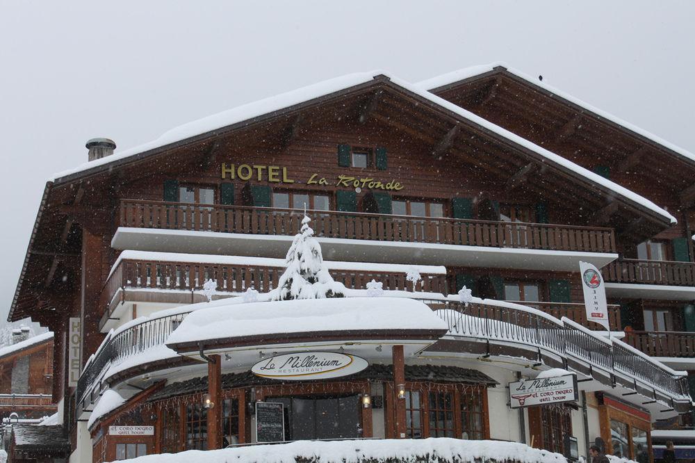 Hotel La Rotonde Verbier Exterior foto